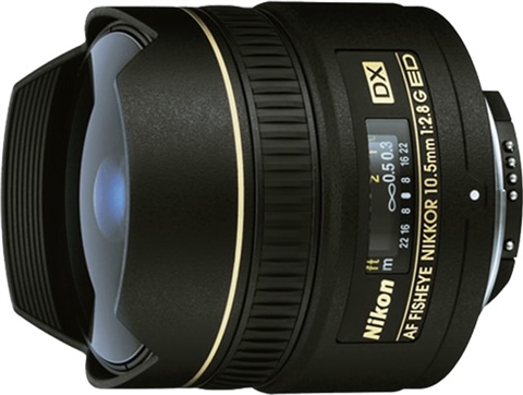 Nikon AF DX Fisheye 10.5mm f/2.8G ED Len